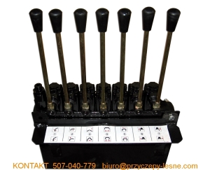 Rozdzielacz 7 dźwigniowy