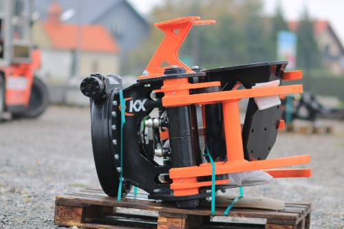 Głowica ścinkowa KX350 z rotatorem