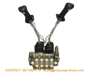 Rozdzielacz elektryczny JOYSTICK 2+5