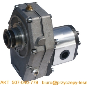 Pompa hydrauliczna z multiplikatorem do żurawi leśnych